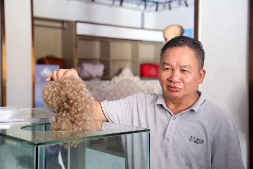 华纺链赴广西贵港考察羽绒产业 深化跨区域协同 共筑产业新生态