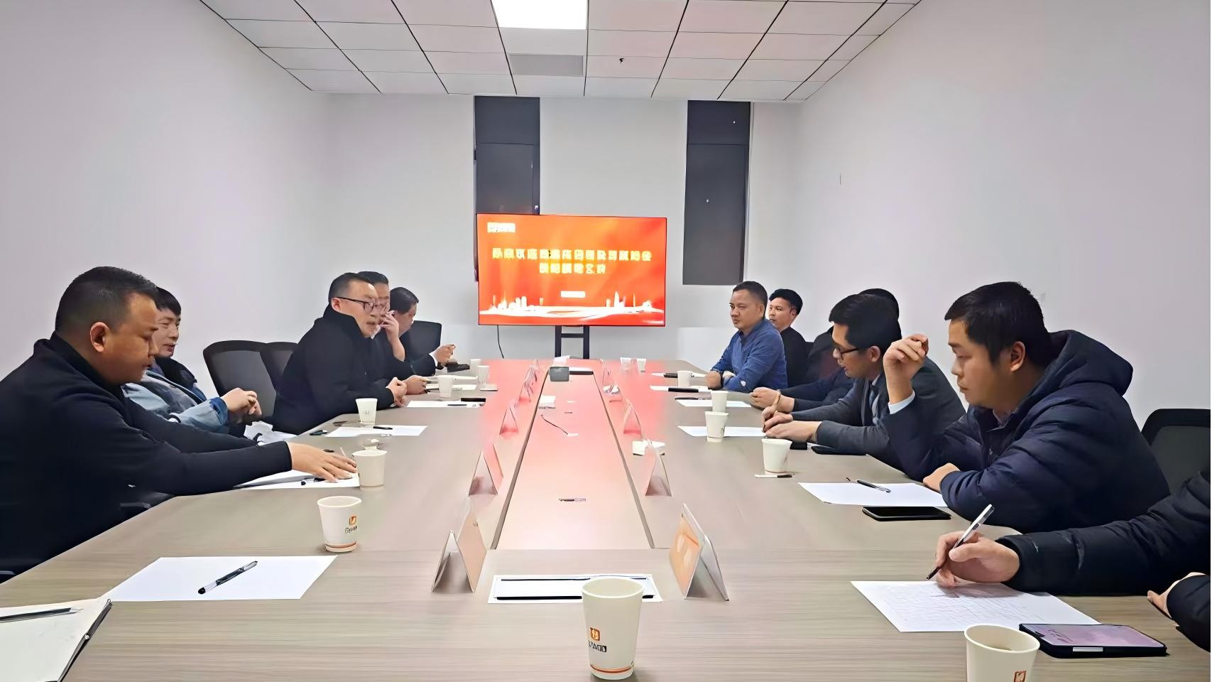 贵港市港南区政府领导一行到访华纺链 共探羽绒产业融合发展新路径